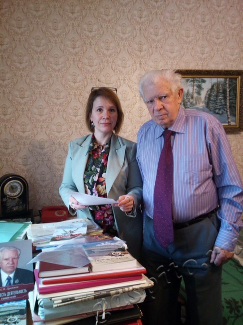 Подробнее о статье На хранение в ГАСПИТО приняты документы личного происхождения Михаила Ивановича Дробжева