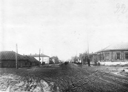 Подробнее о статье Улица Октябрьская г. Тамбова. (Ед.хр. 1944)