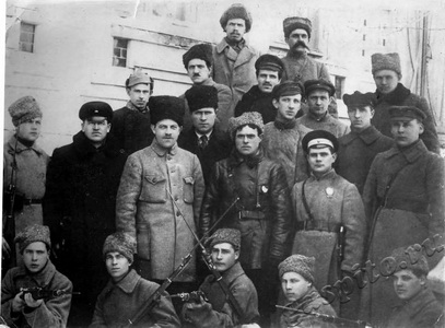 Подробнее о статье Участники совещания в особом отделе представителей 15-й кавбригады Димитренко (Ед.хр. 2034)