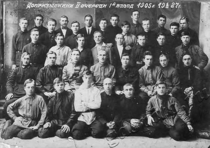 Подробнее о статье Допризывники II очереди 1-го взвода 1905 года (Ед.хр. 2070)