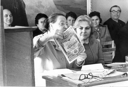 Подробнее о статье Участники 9-го пленума Тамбовского областного комитета защиты мира (Ед.хр. 2124)