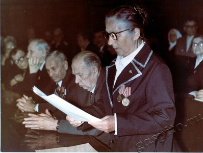 Подробнее о статье Встреча членов бюро Тамбовского обкома КПСС с ветеранами войны и труда (Ед.хр. 2325)