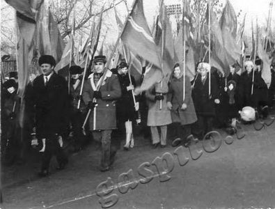 Подробнее о статье Демонстрация трудящихся Октябрьского района г.Тамбова (Ед.хр. 2366)