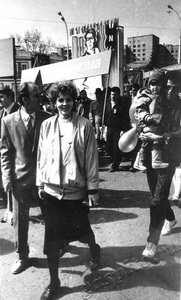 Подробнее о статье Демонстрация трудящихся г.Тамбова в честь Международного Дня солидарности трудящихся 1 Мая (Ед.хр. 2373)