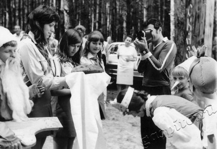 Подробнее о статье Посещение венгерской делегацией пионерского лагеря «Орленок» (Ед.хр. 2481)