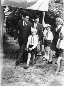 Подробнее о статье Посещение венгерской делегацией пионерского лагеря «Орленок» (Ед.хр. 2482)