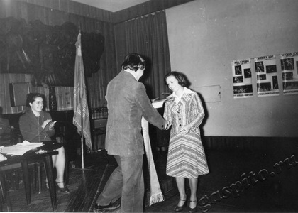 Подробнее о статье Вечер, посвященный 60-детию ВЛКСМ, проходивший в клубе творческих работников (Ед.хр. 2846)