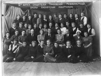 Подробнее о статье Слушатели Тамбовской Межобластной школы пионерских работников, одиннадцатый выпуск (Ед.хр. 2926)