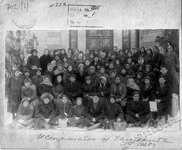 Подробнее о статье Делегация женщин из г.Ташкента (Ед.хр. 2947)