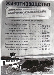 Подробнее о статье Плакат о развитии народного хозяйства СССР в пятой пятилетке (Ед.хр. 3028)