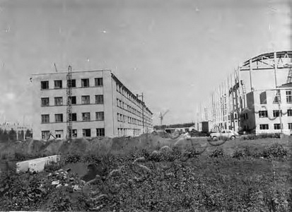 Подробнее о статье Строительство главного корпуса завода опытных машин ВНИИРТМАШа (Ед.хр. 3096)