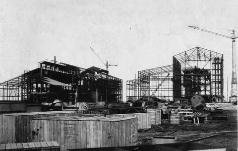 Подробнее о статье Строительство главного корпуса завода опытных машин ВНИИРТМАШа (Ед.хр. 3097)