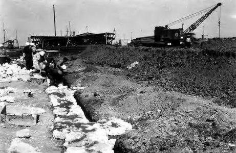 Подробнее о статье Строительство главного корпуса завода опытных машин ВНИИРТМАШа (Ед.хр. 3107)