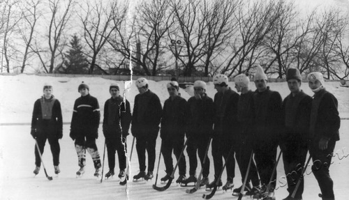 Подробнее о статье Хоккейная команда завода «Электроприбор» (Ед.хр. 3146)