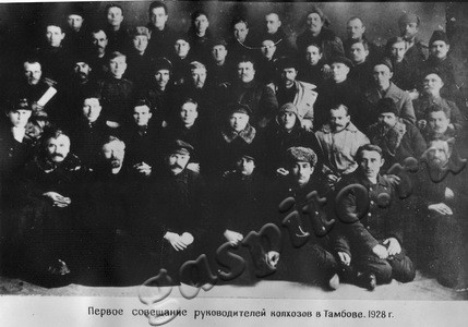 Подробнее о статье Участники первого совещания руководителей колхозов (Ед.хр. 3356)