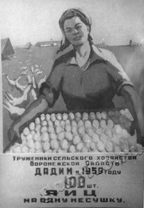 Подробнее о статье Наглядная агитация (плакат) по сельскому хозяйству Воронежской области (Ед.хр. 3402)