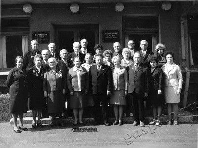 Подробнее о статье Участники встречи, посвященной 60-летию архивного дела (Ед.хр. 3640)