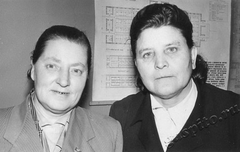 Подробнее о статье Секретарь Лысогорского РК КПСС А.К.Титова (слева) (Ед.хр. 4511)