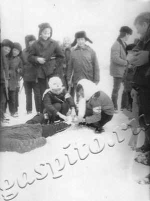 Подробнее о статье Военно-спортивная игра «Зарница» в Вишневской средней школе (Ед.хр. 4709)