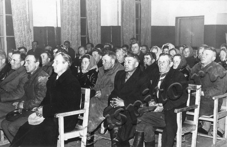 Подробнее о статье Отчетно-выборное собрание в колхозе «Память Ильича» (Ед.хр. 4861)