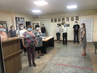 Подробнее о статье Работники ГАСПИТО почтили память погибших в годы Великой Отечественной войны 1941-1945 гг.