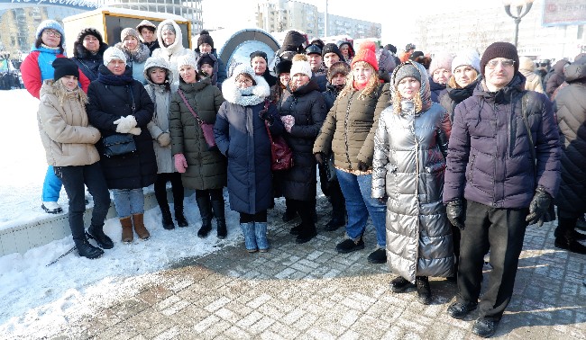 Подробнее о статье Архивисты ГАСПИТО приняли участие в митинге-концерте, посвященном Дню защитника Отечества