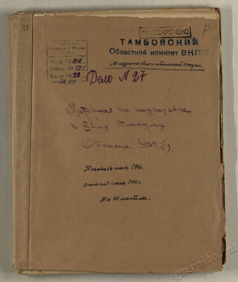 Подробнее о статье Дело №2259