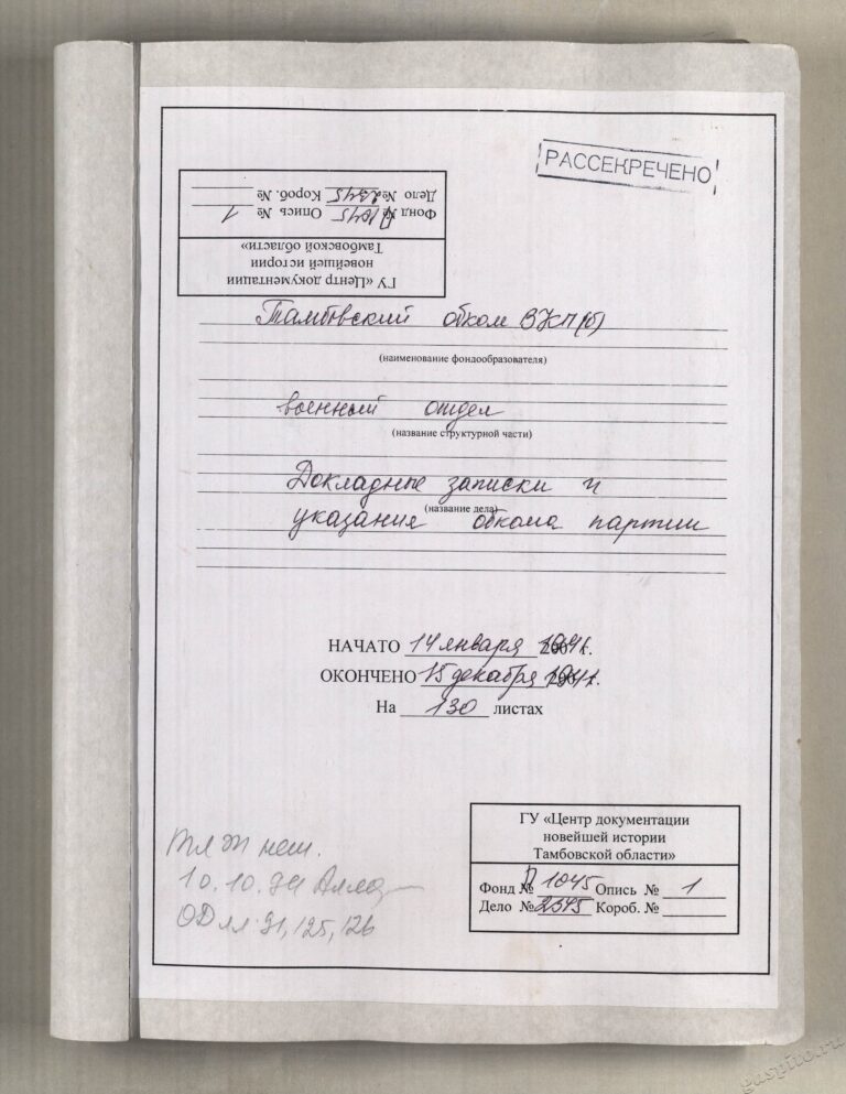 Подробнее о статье Дело №2345